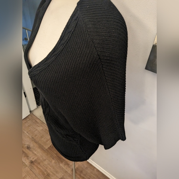 Buffalo David Button Black Sweater size M - Picture 6 of 10